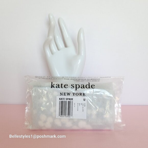 KATE SPADE Devin Painterly Bouquet SMALL Bifold Leather Wallet-Cedar Stand  🎈⭐ - Picture 16 of 16